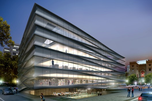 Baton Rouge Downtown Library by Trahan Architects, update